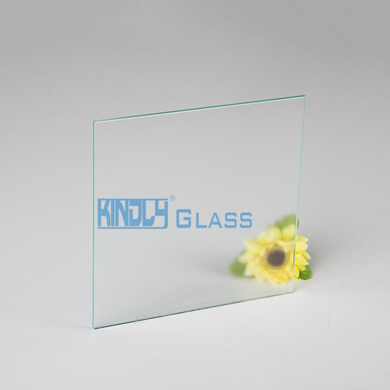 Anti-Glare Acid Etched Float Clear Glass VT75 without Fingerprint 